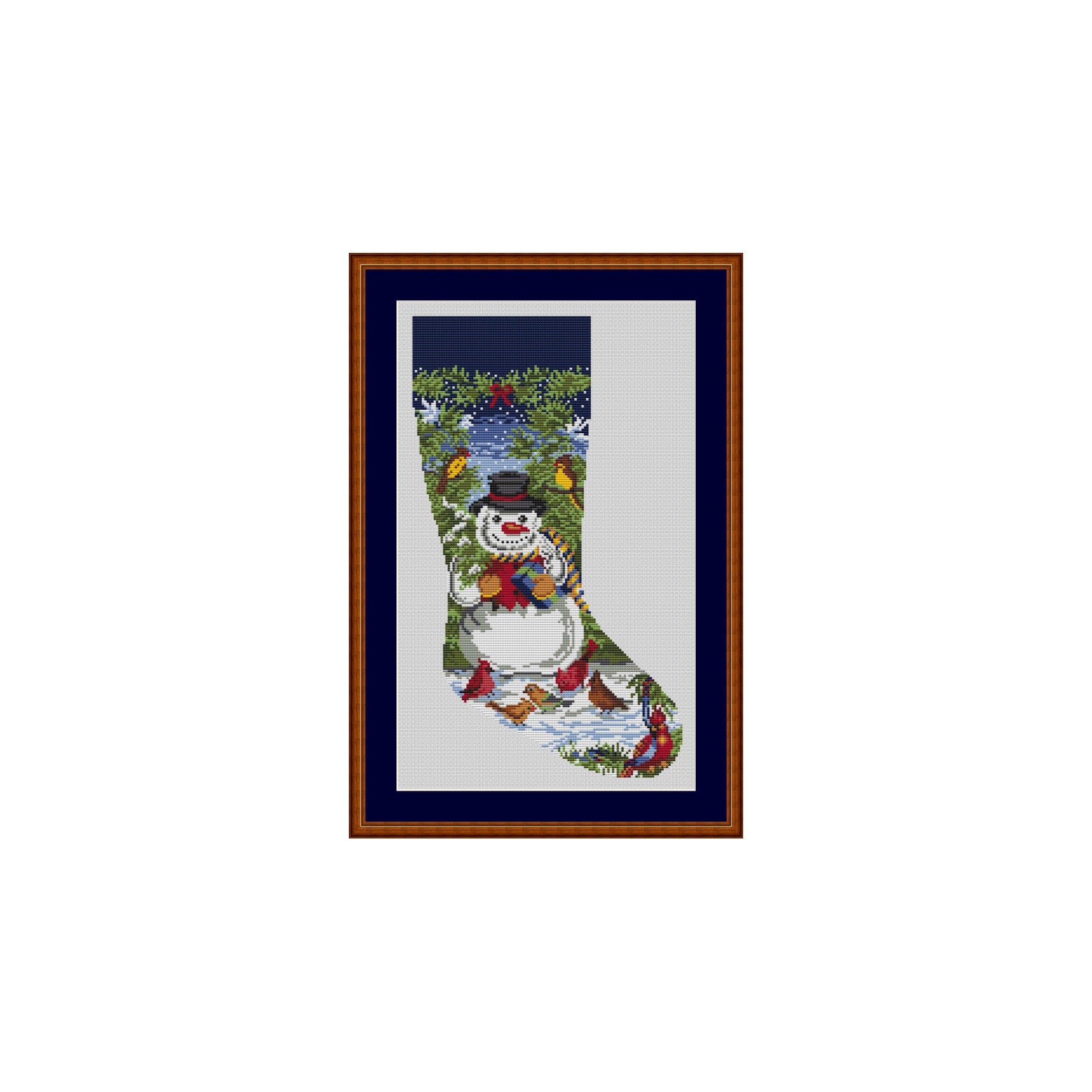 Stiefel"Schneemann"