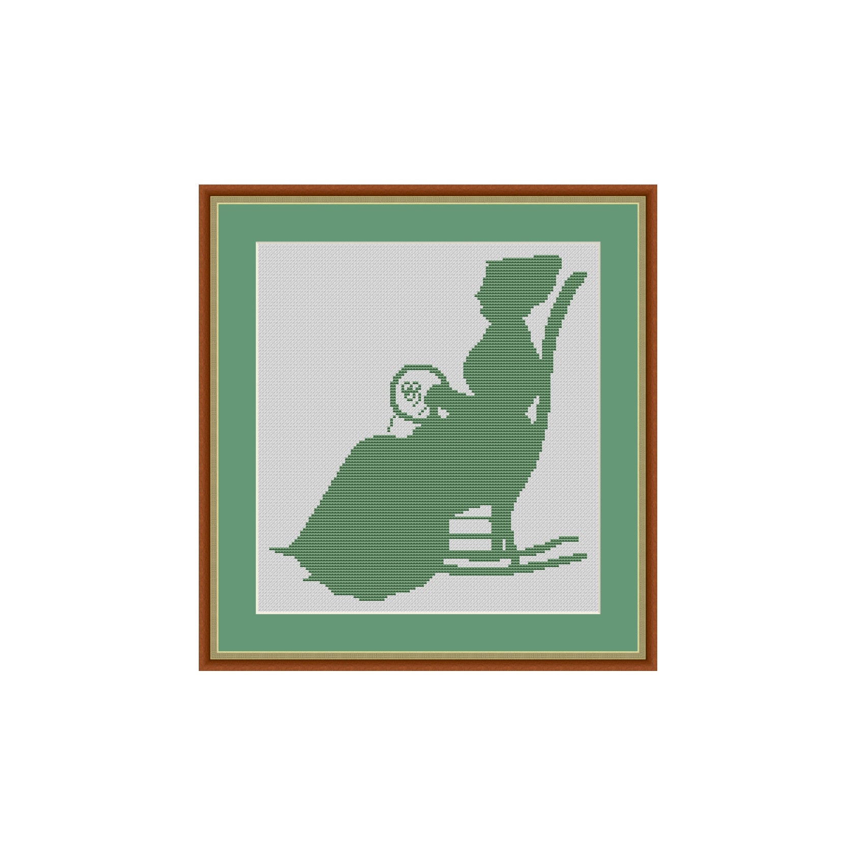 Stickerin grün