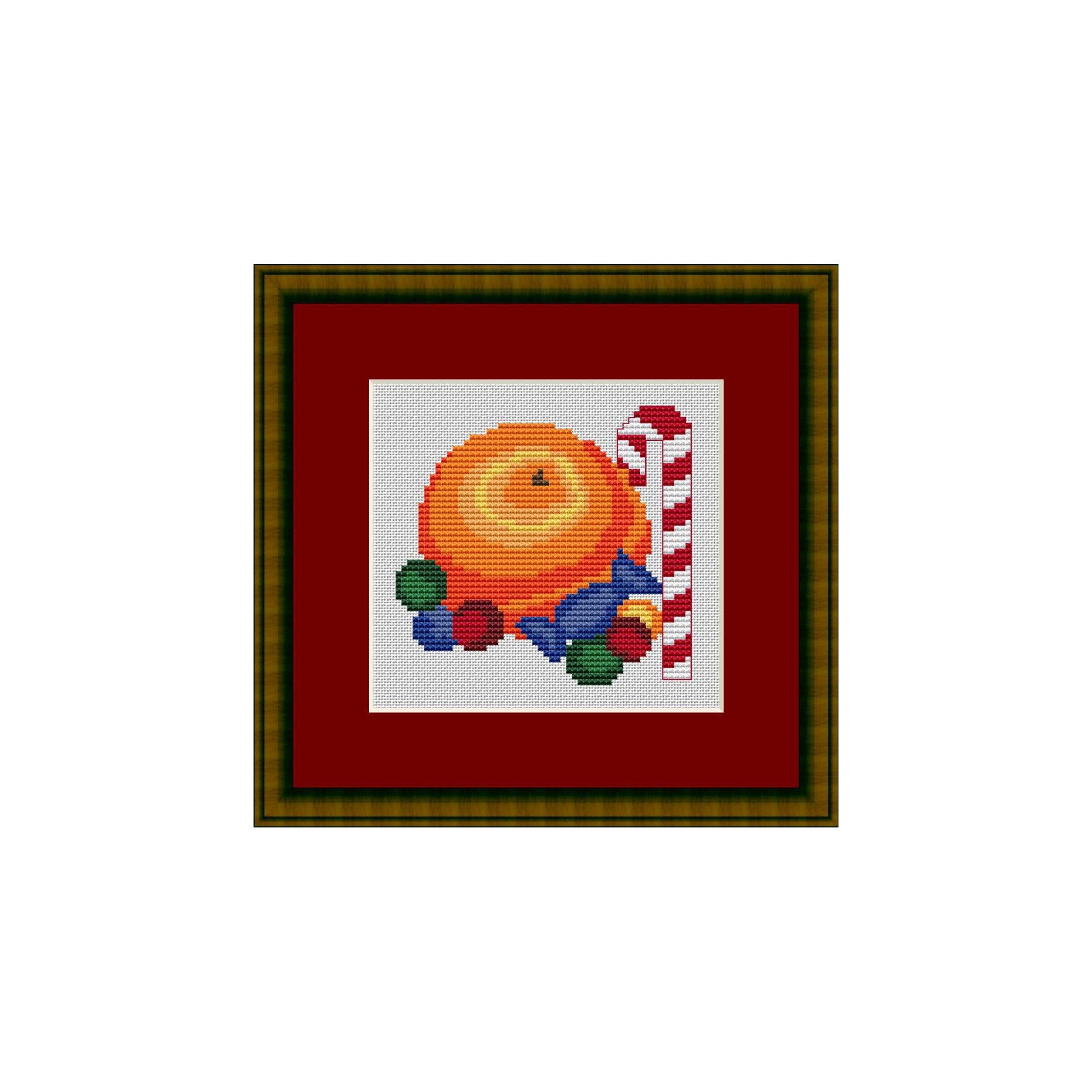 Weihnachtsorange