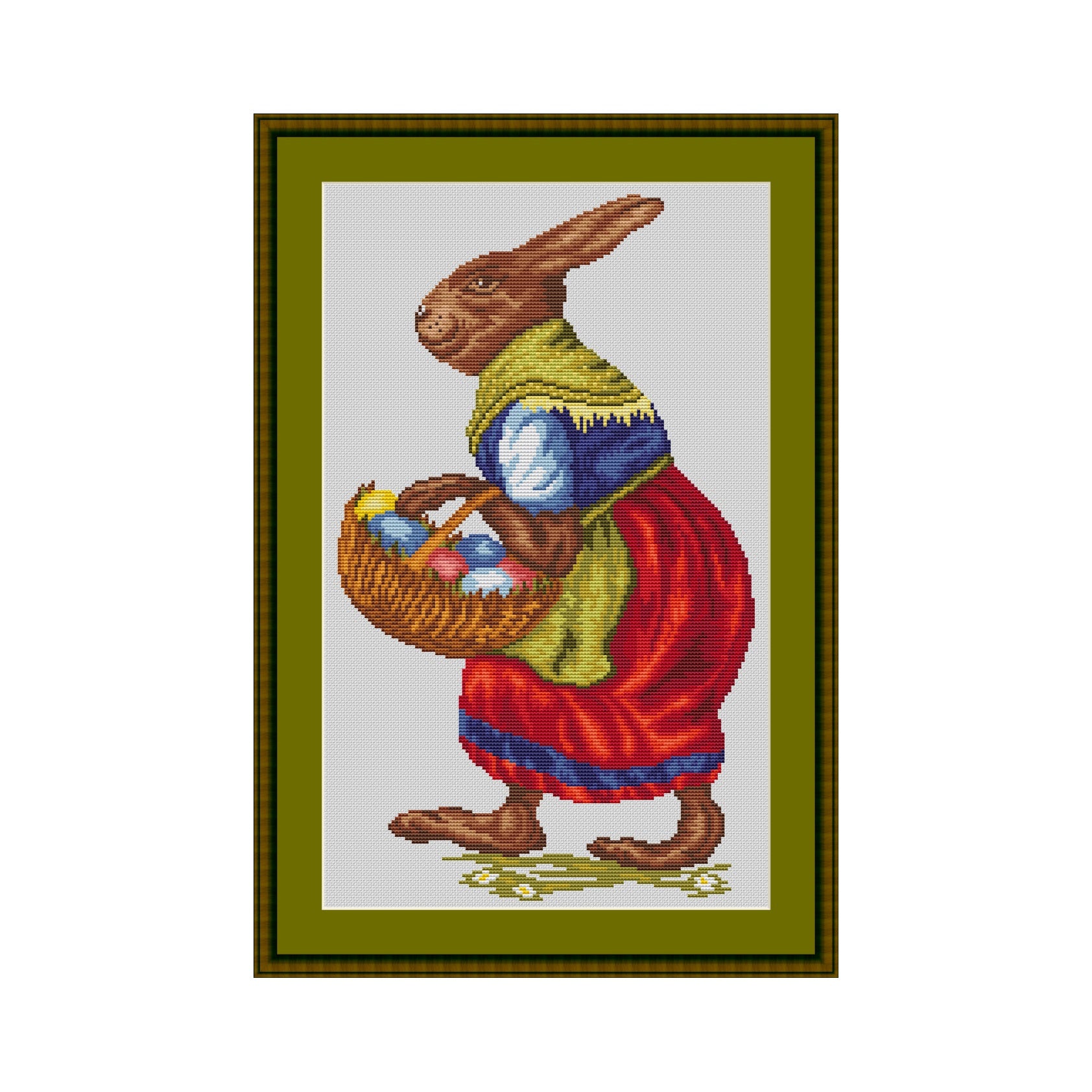 Osterhäsin rot