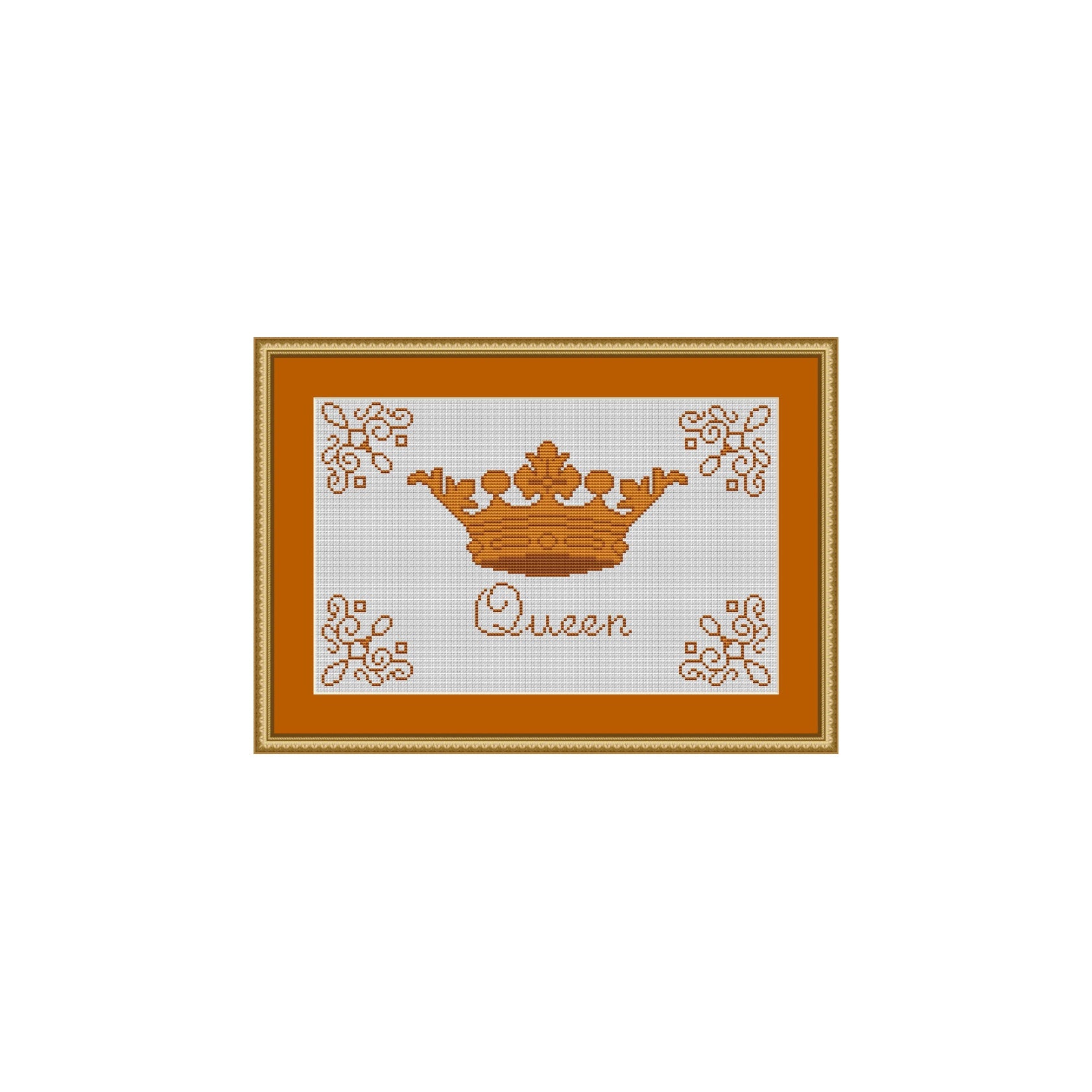 Mustertuch Queen