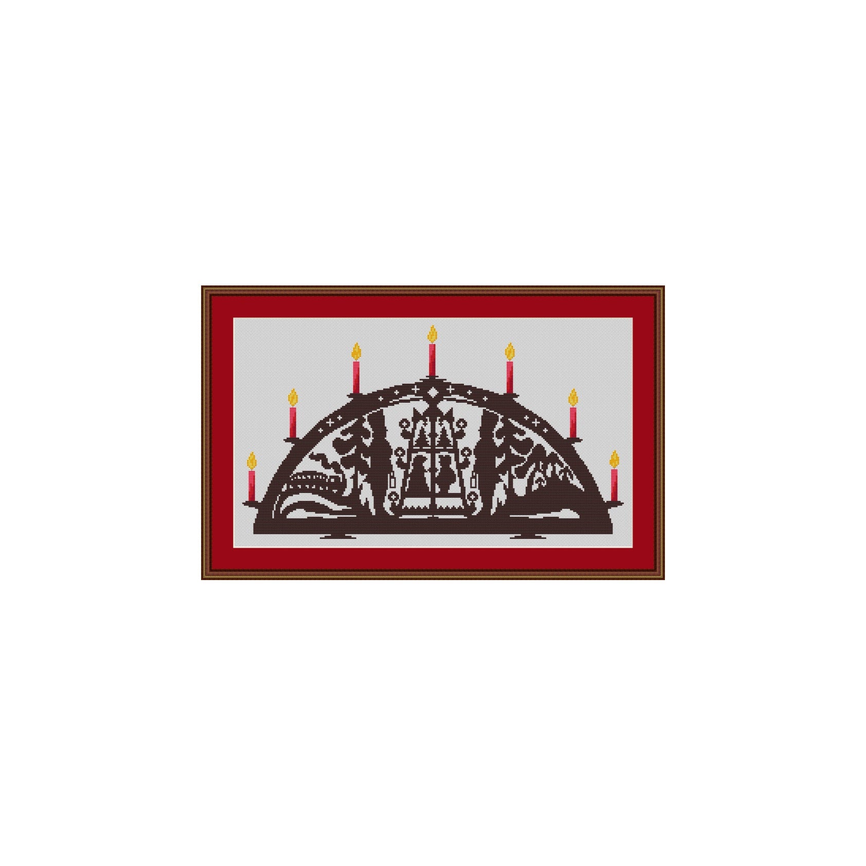 Schwibbogen Pyramide