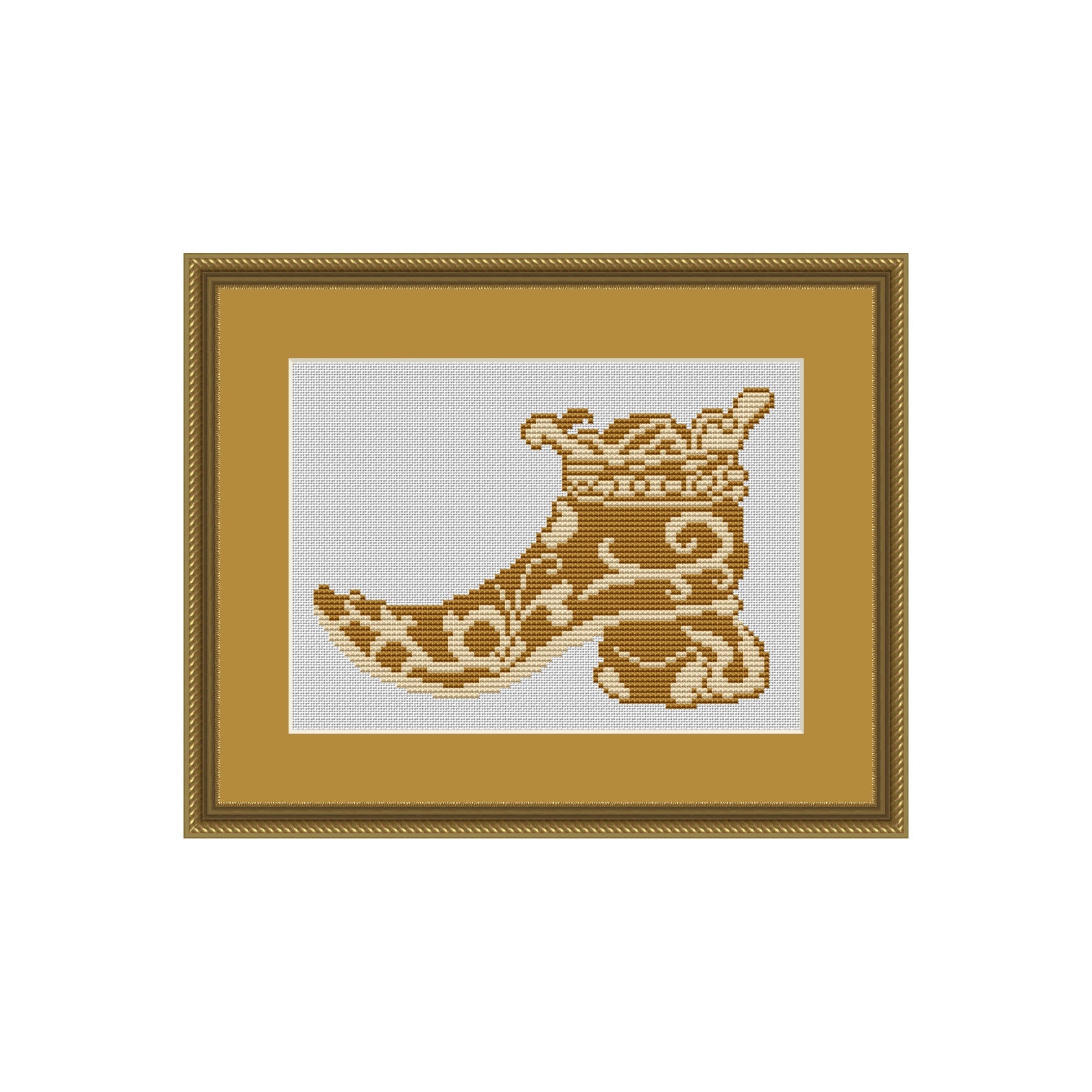 Farbspielschuh