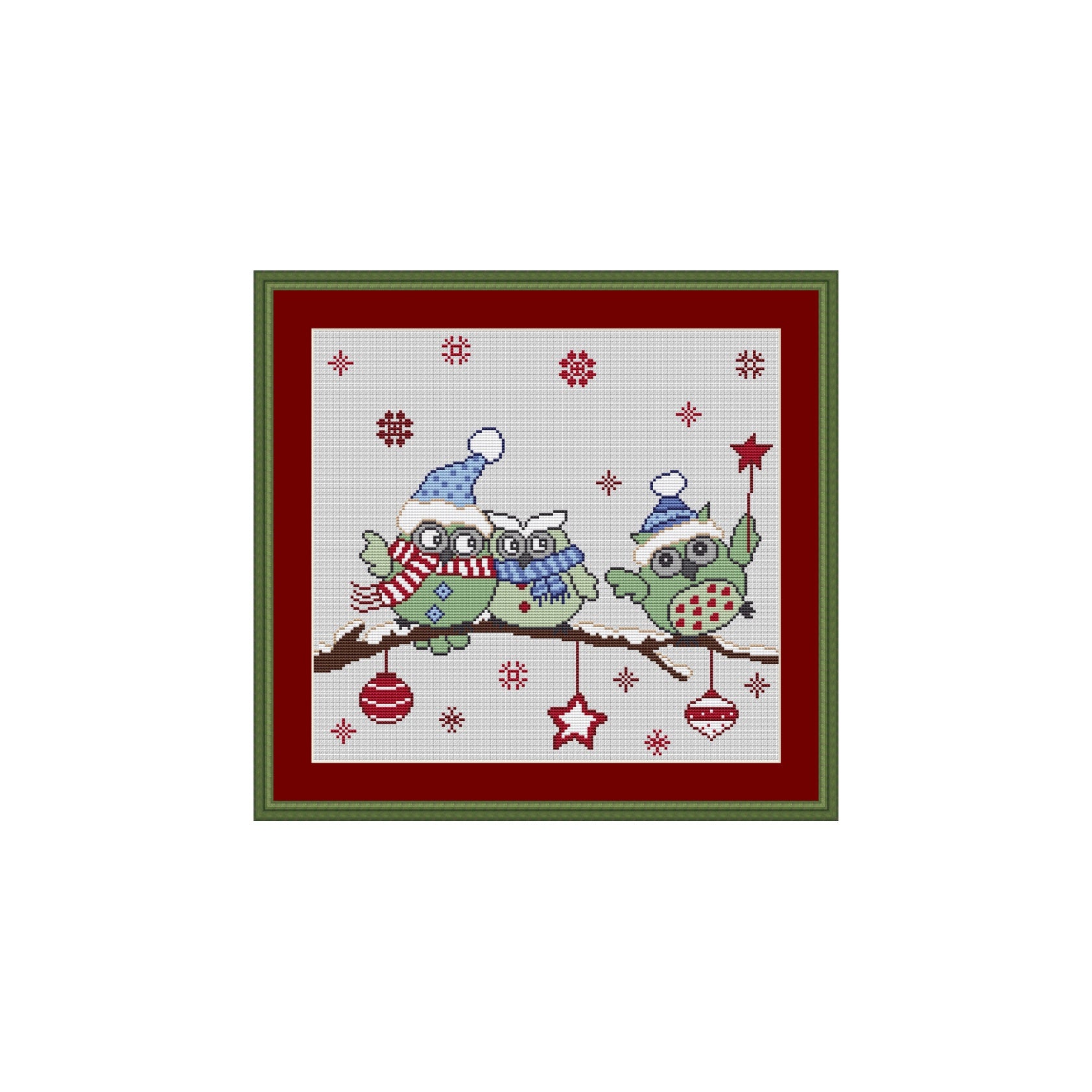 Weihnachtseulen