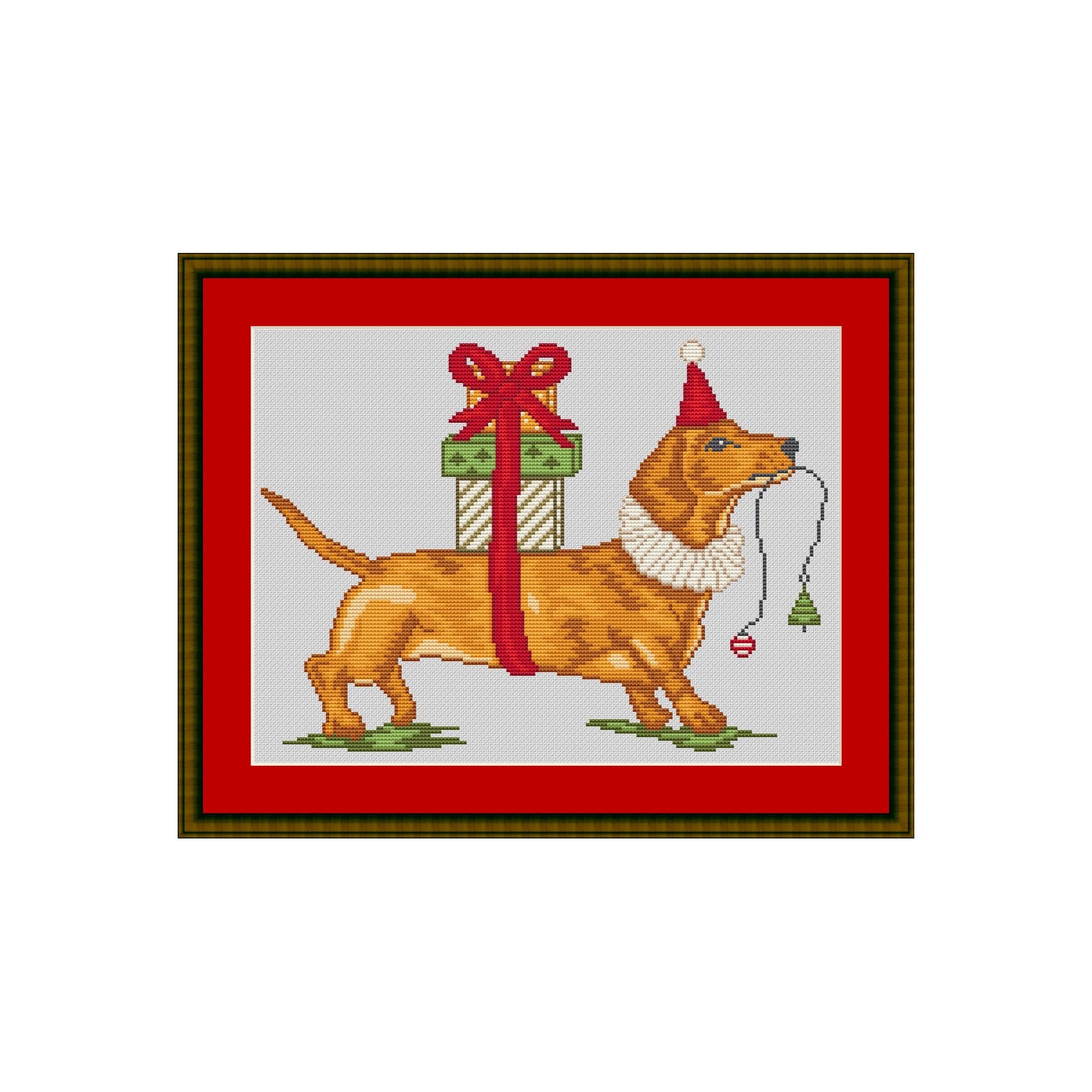 Weihnachtsdackel
