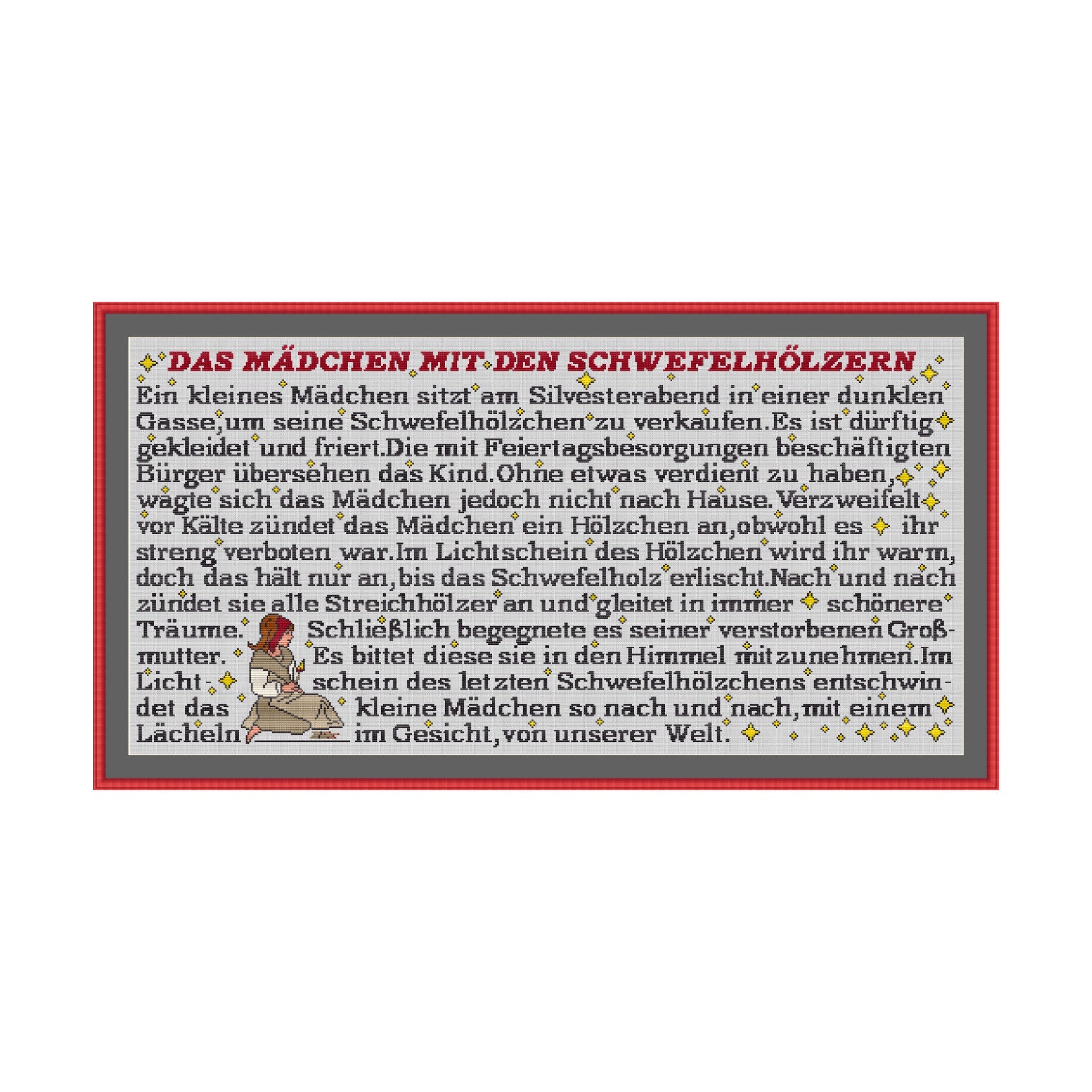 Das Mäd. mi.d. Schwefelhölzern