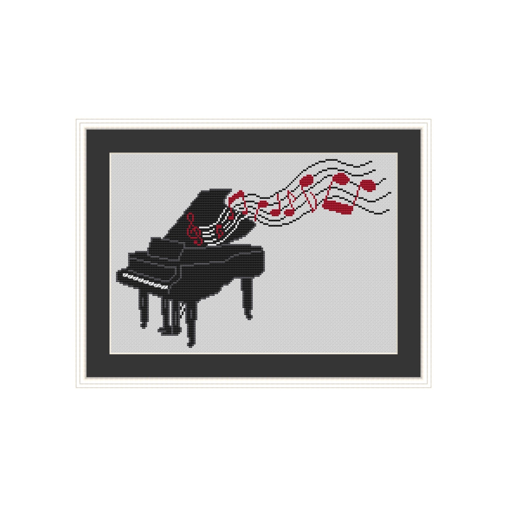 Klavier mit Noten