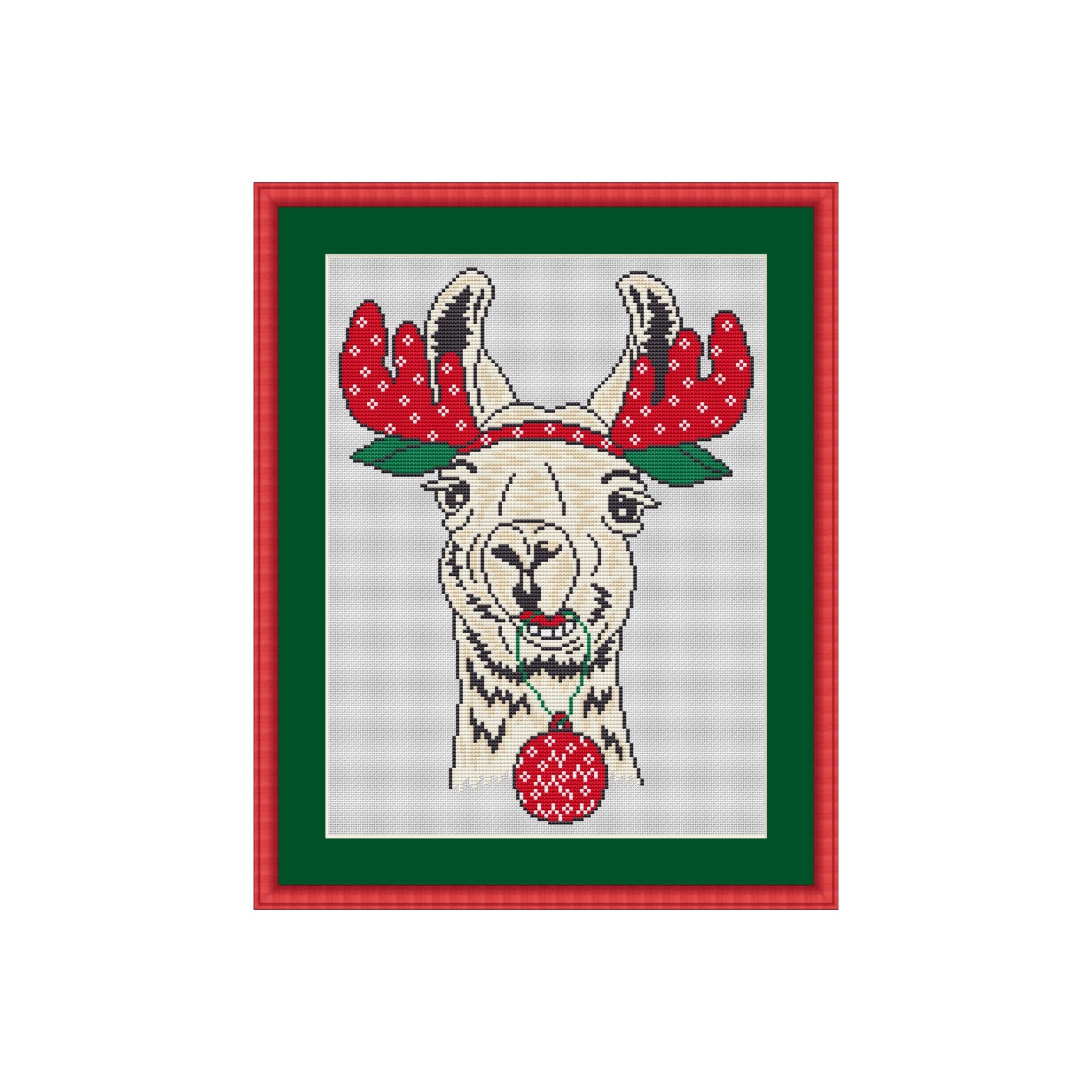 Weihnachtslama