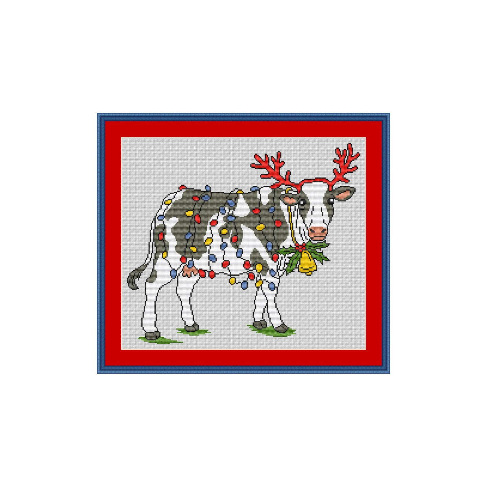 Weihnachtskuh