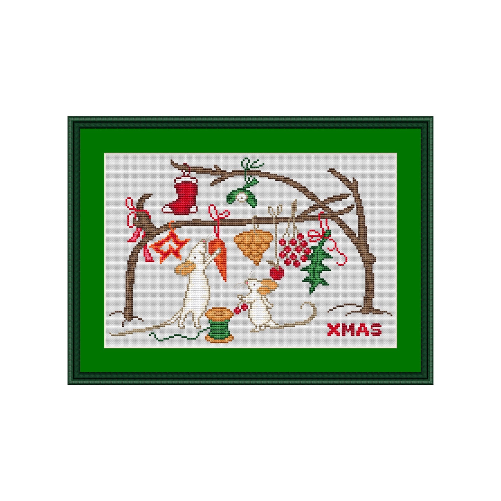 Weihnachtsdekorateure